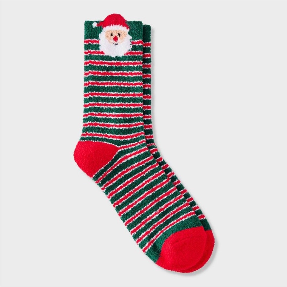 Women’s Wondershop Santa Christmas Crew Socks
